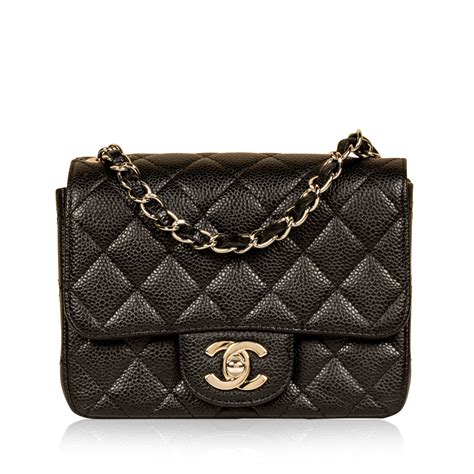 chanel small caviar classic flap|Chanel Mini Bags & Flap Bags On Sale .